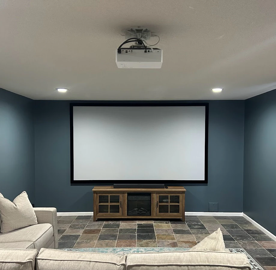 5by5 home cinema installation photo 2 in Derby, KS