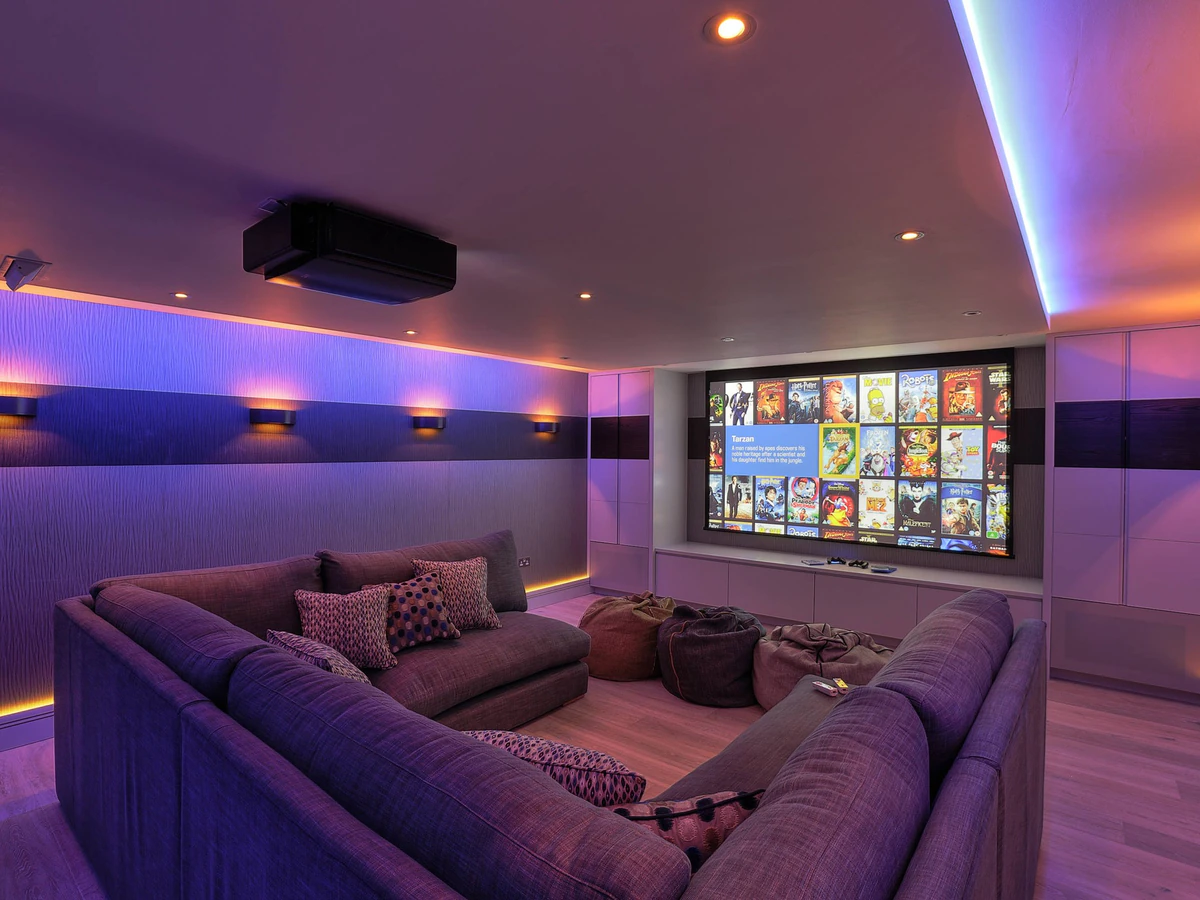 A Home Theater and Media Solutions home cinema installation photo 3 in West Palm Beach, FL