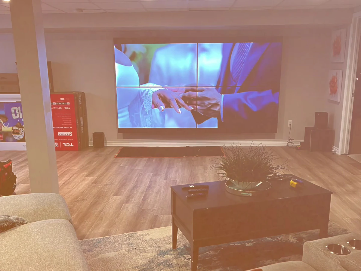 A O Installations LLC home cinema installation photo 2 in Detroit, MI