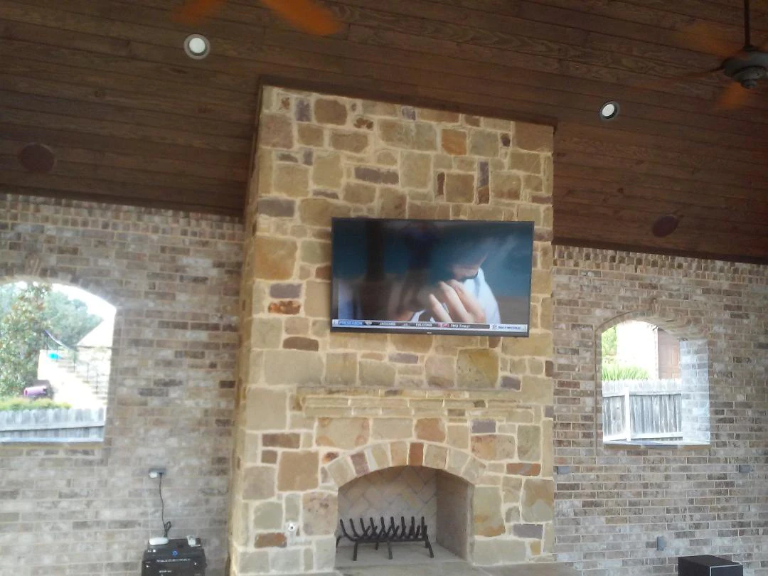 A V H D home theater installation photo 3 in Keller, TX