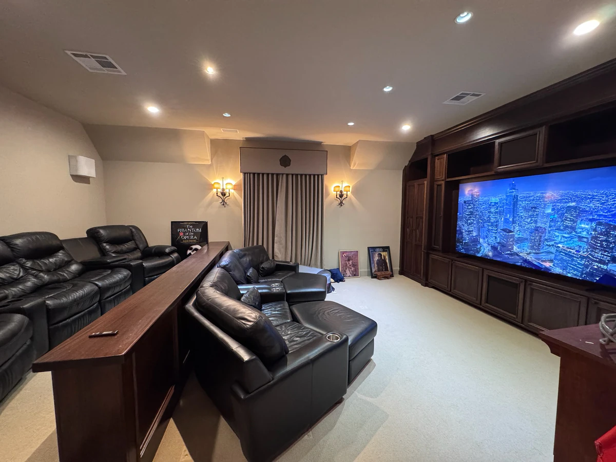 AAL Custom Media — Home Cinema Installation in Alvin, TX
