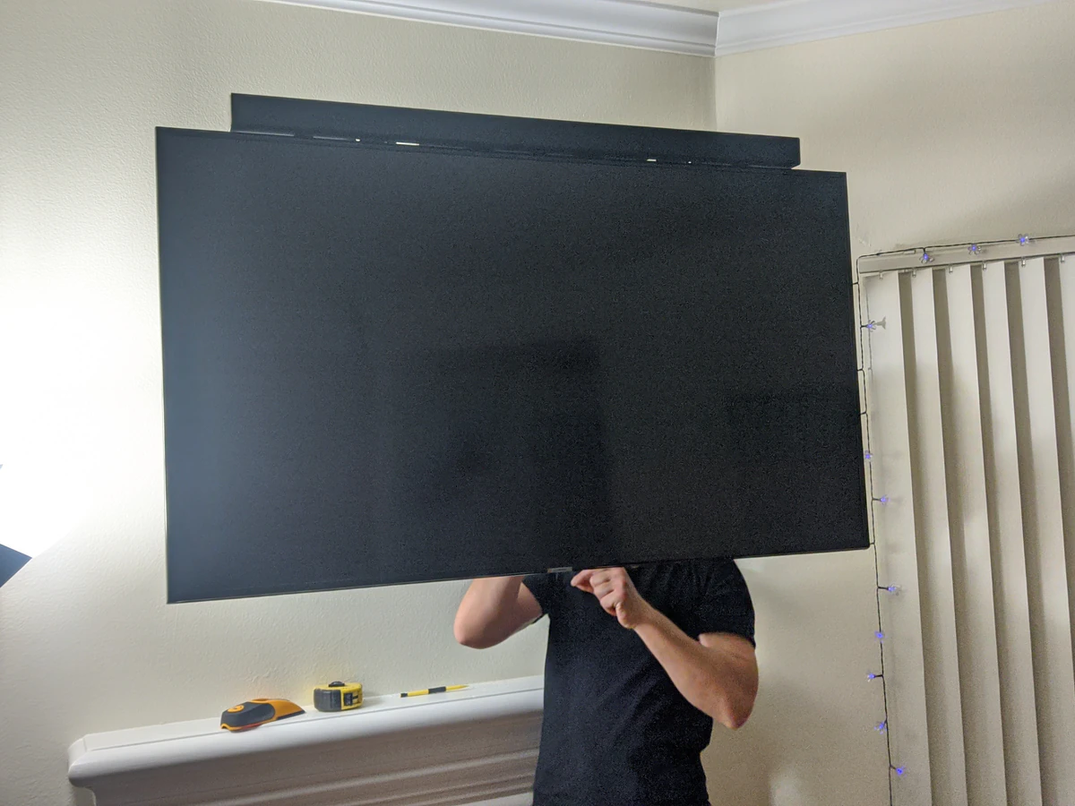 Affordable TV Mounting home cinema installation photo 4 in Santa Clarita, CA
