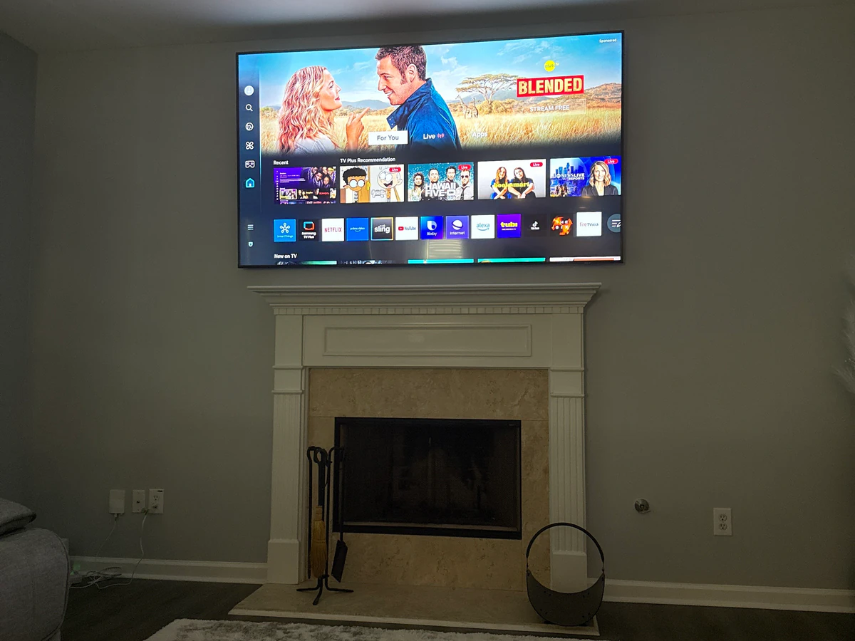 All Wires Hidden home theater installation photo 3 in Acworth, GA