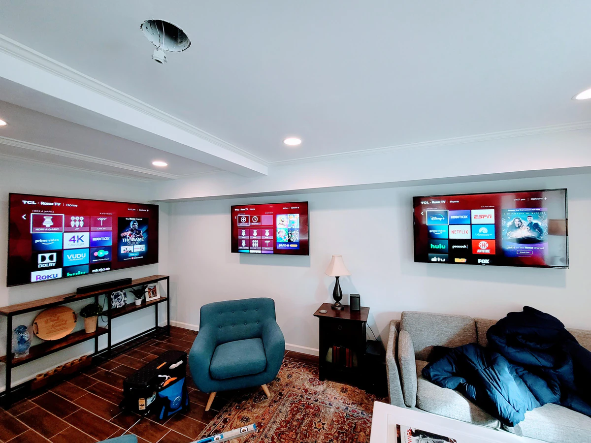 All Wires Hidden — Home Theater Installation in Acworth, GA