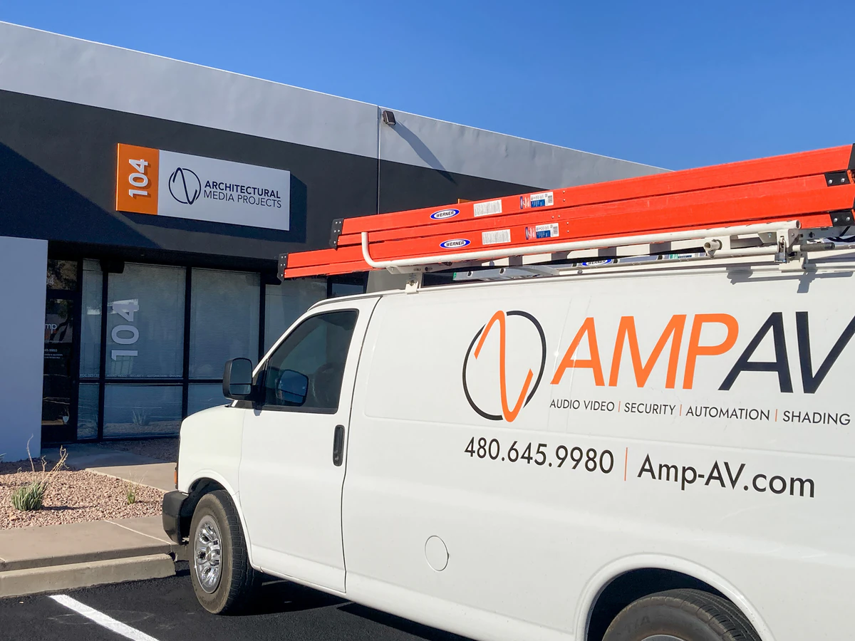 Amp AV home cinema installation photo 3 in Mesa, AZ