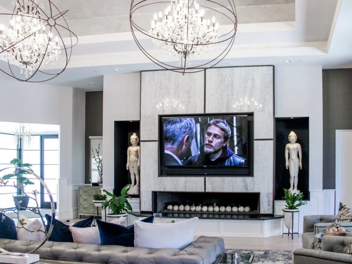 Amp AV home cinema installation photo 4 in Mesa, AZ