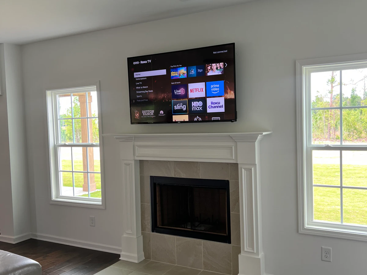 Anytime T.V. Mounting & AV home cinema installation photo 3 in Columbus, GA