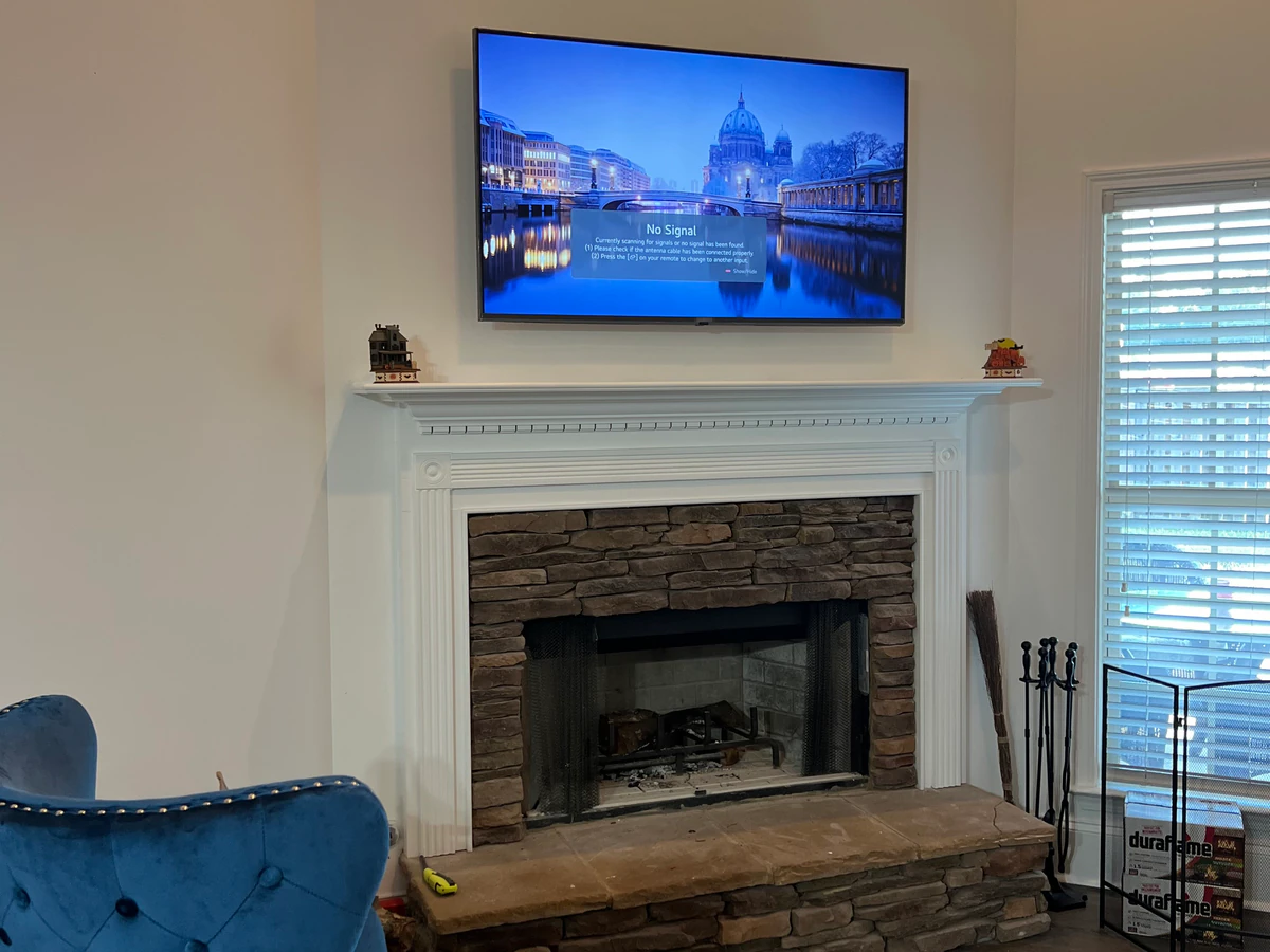 Anytime T.V. Mounting & AV home cinema installation photo 4 in Toledo, OH