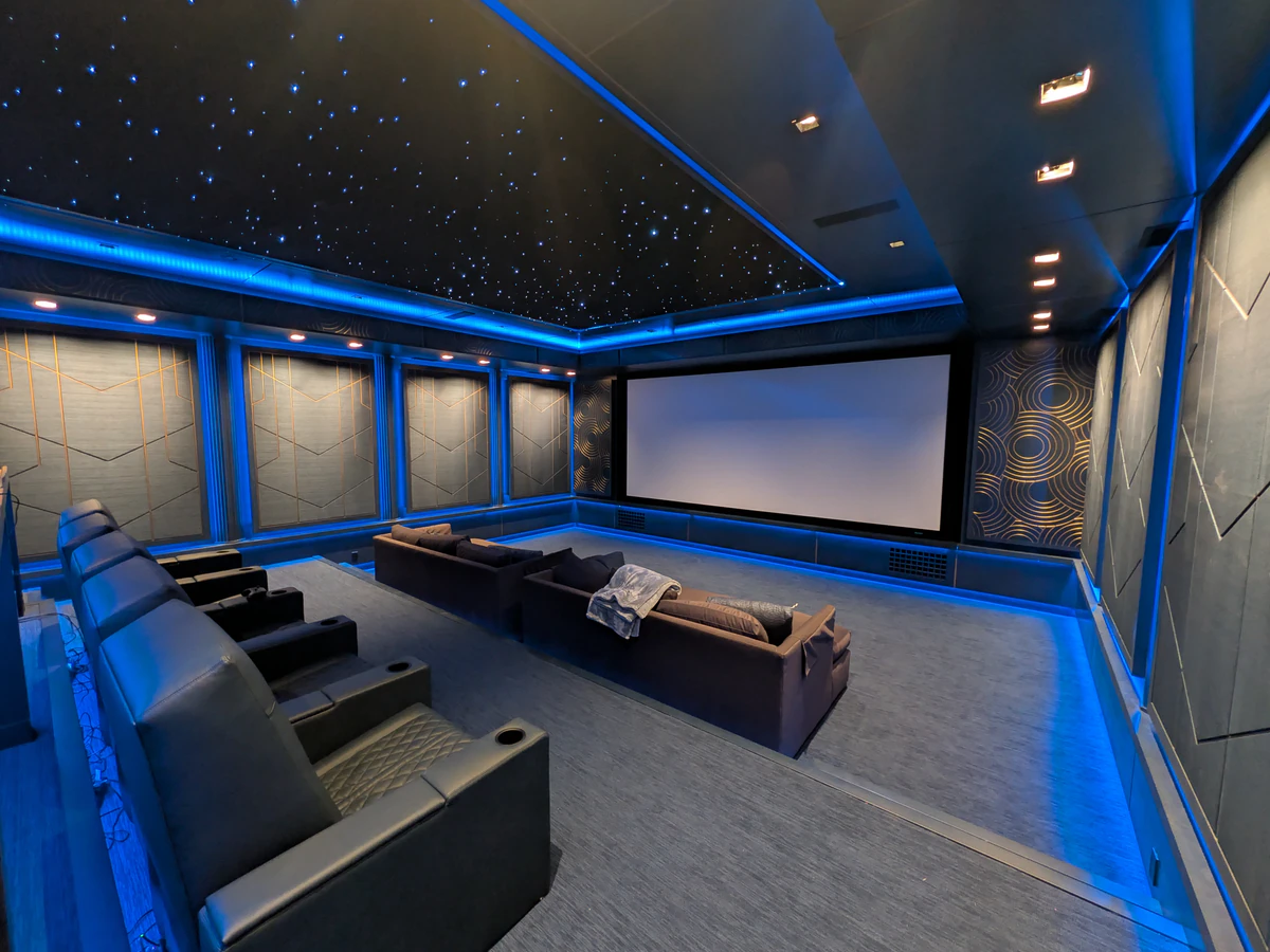 Argenta Home Theaters and Automation home theater installation photo 4 in Sandy, UT