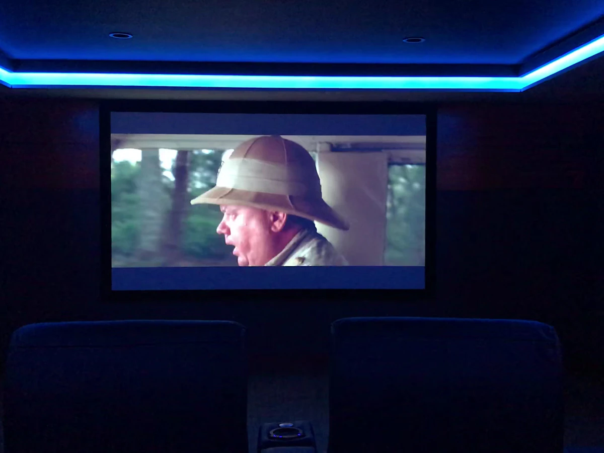 Atlantic AV home theater installation photo 2 in Brunswick, ME