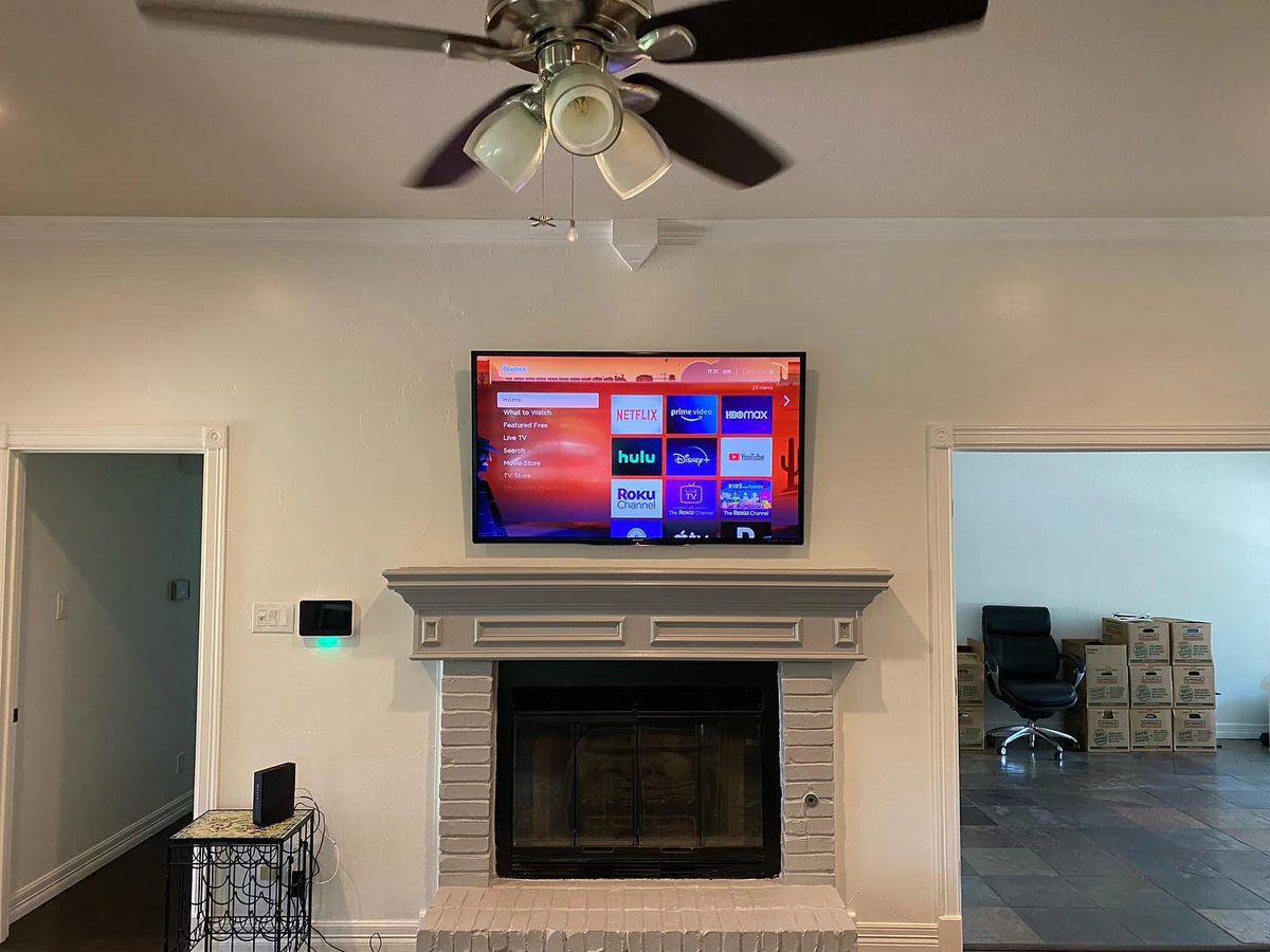 Audio Visual Up home cinema installation photo 3 in Fort Worth, TX