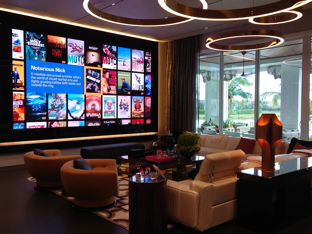 AudioTec Designs home theater installation photo 3 in Boca Raton, FL