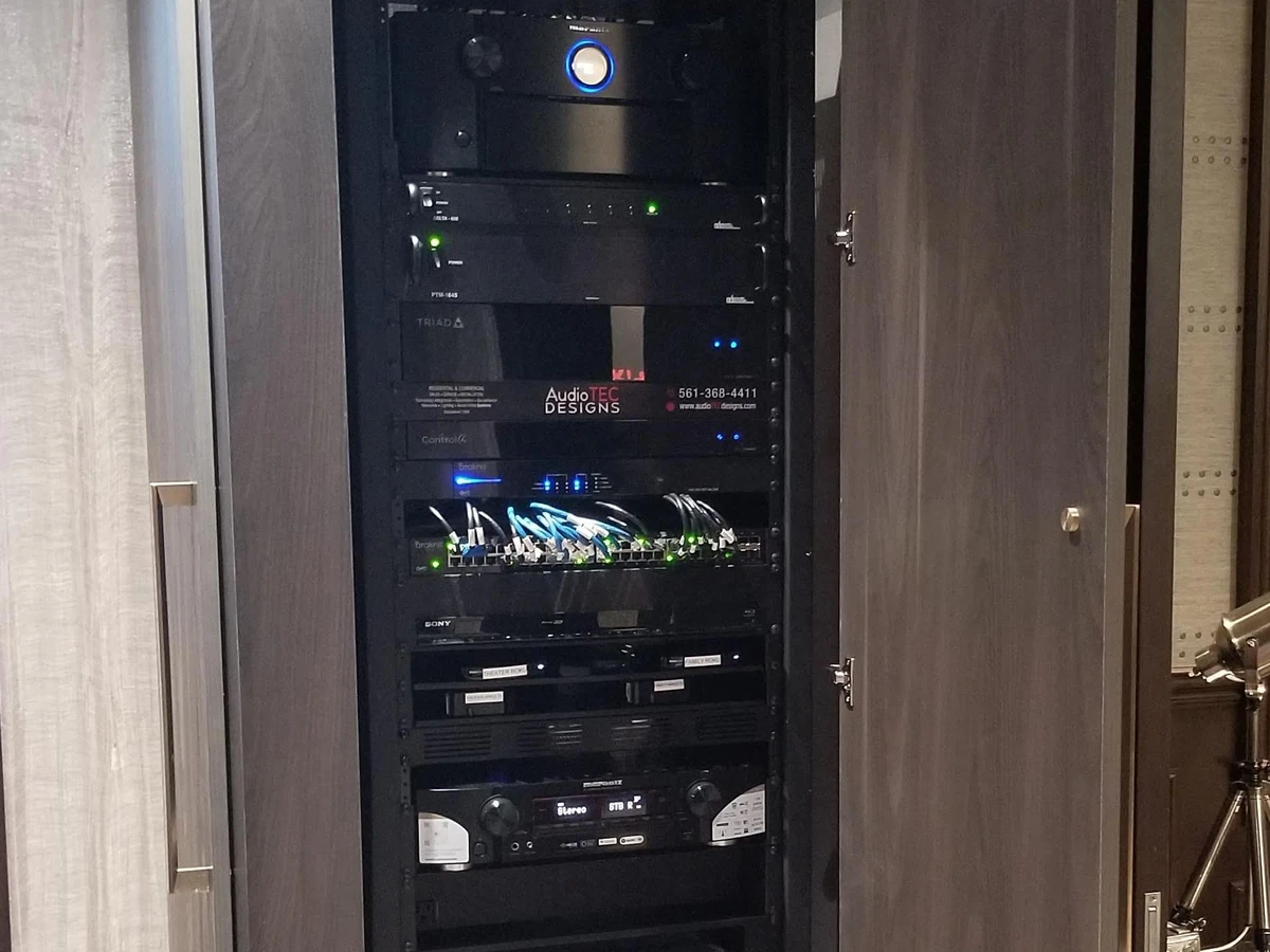 AudioTec Designs home theater installation photo 4 in Boca Raton, FL