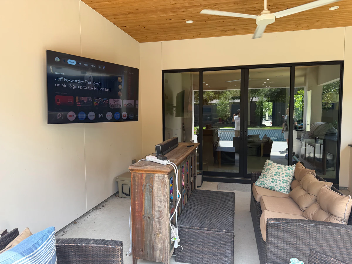 Austin TV Mounting Service ATX home theater installation photo 3 in Austin, TX