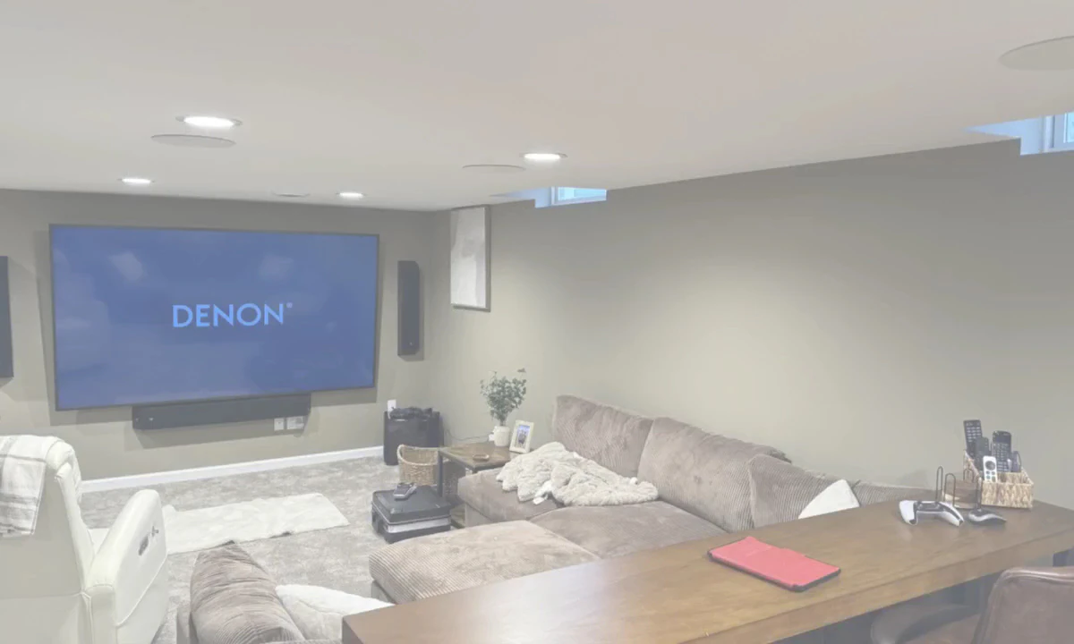 AV Multimedia Solutions home cinema installation photo 2 in Ann Arbor, MI