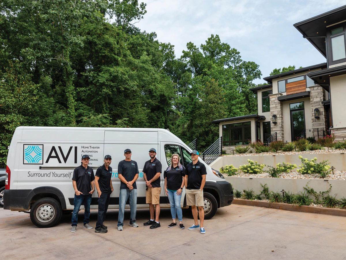 AVI Group home theater installation photo 3 in Alpharetta, GA