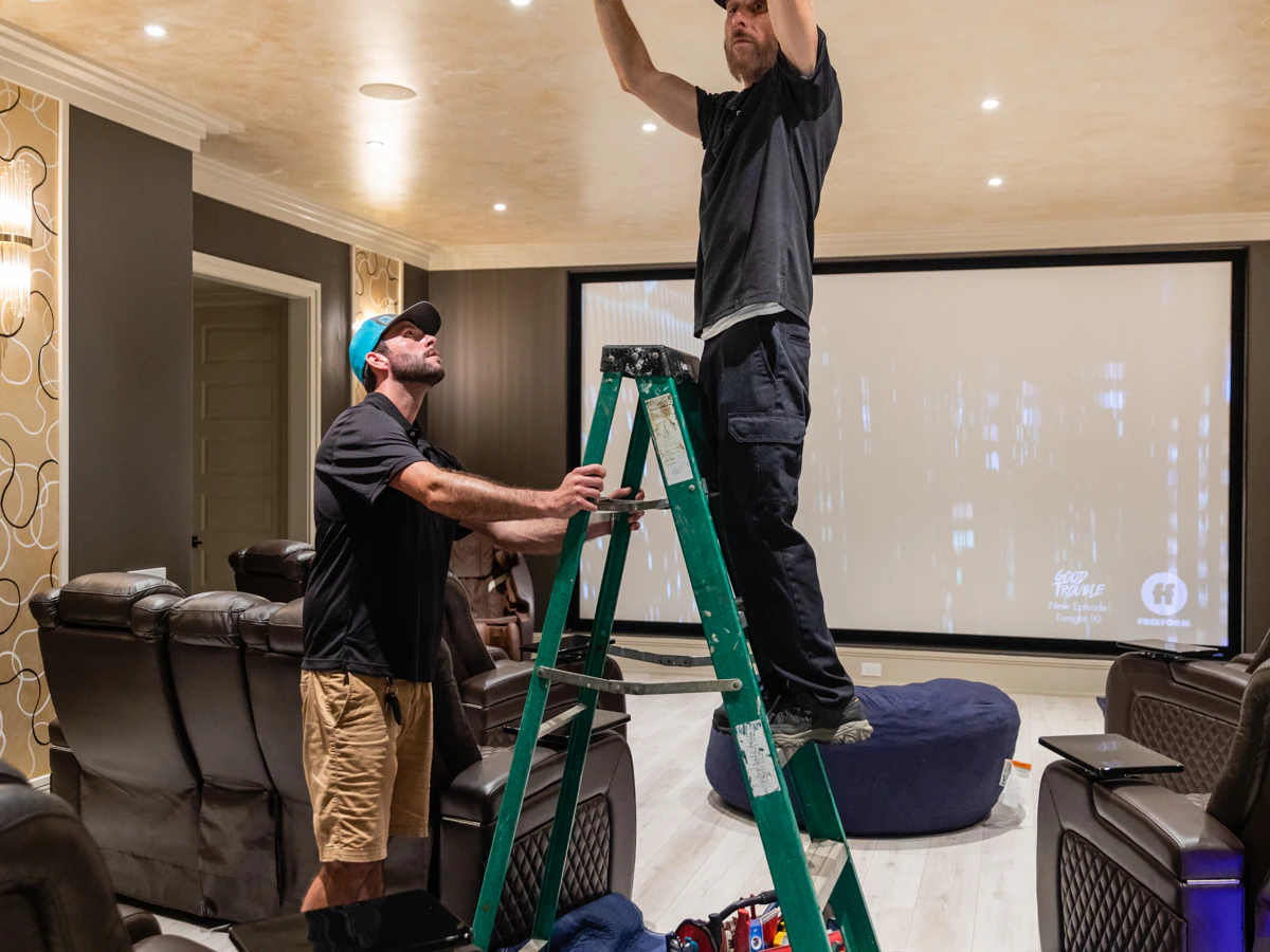 AVI Group home theater installation photo 4 in Kennesaw, GA