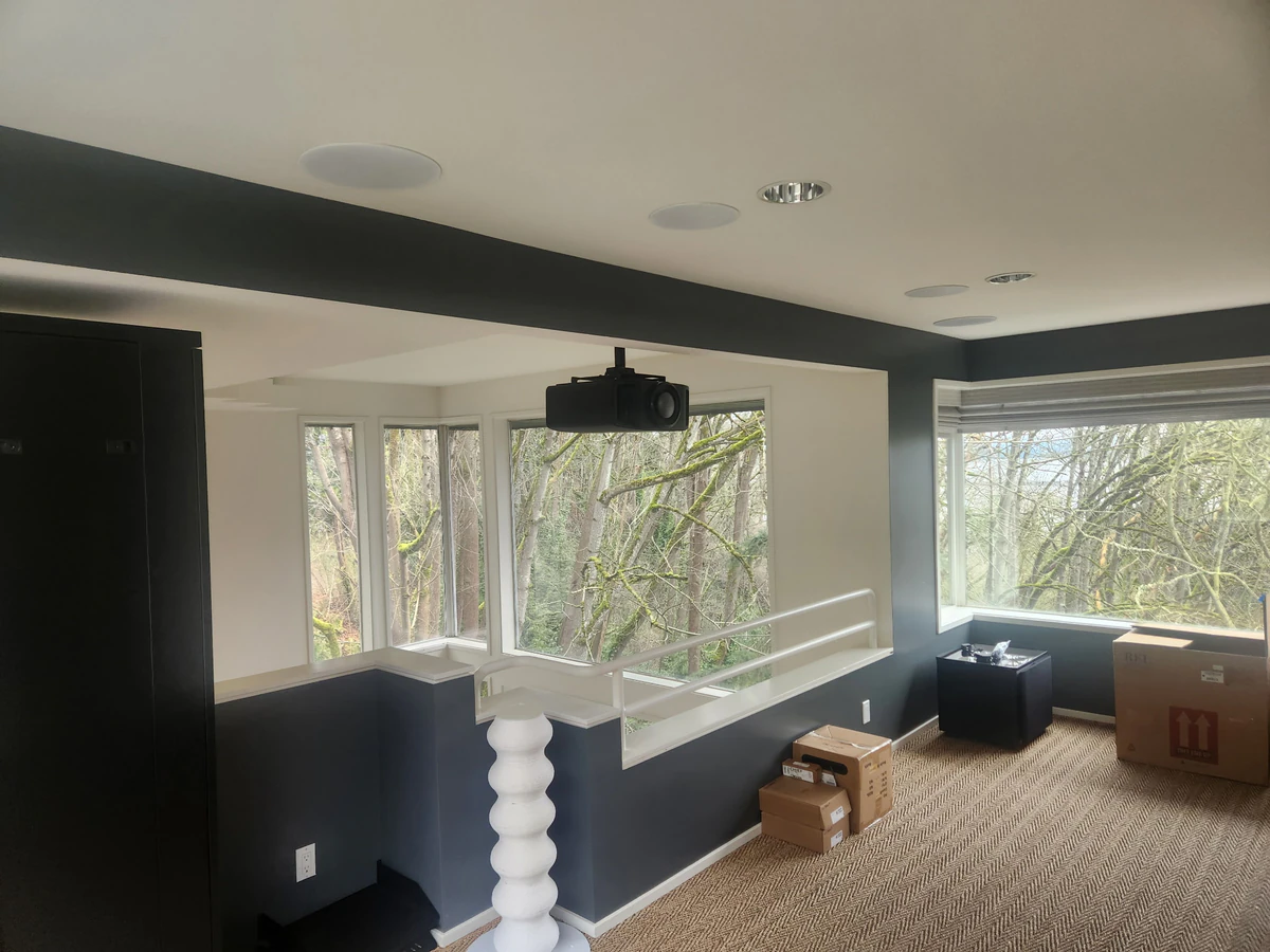Bain Custom Integrations home cinema installation photo 4 in Snohomish, WA