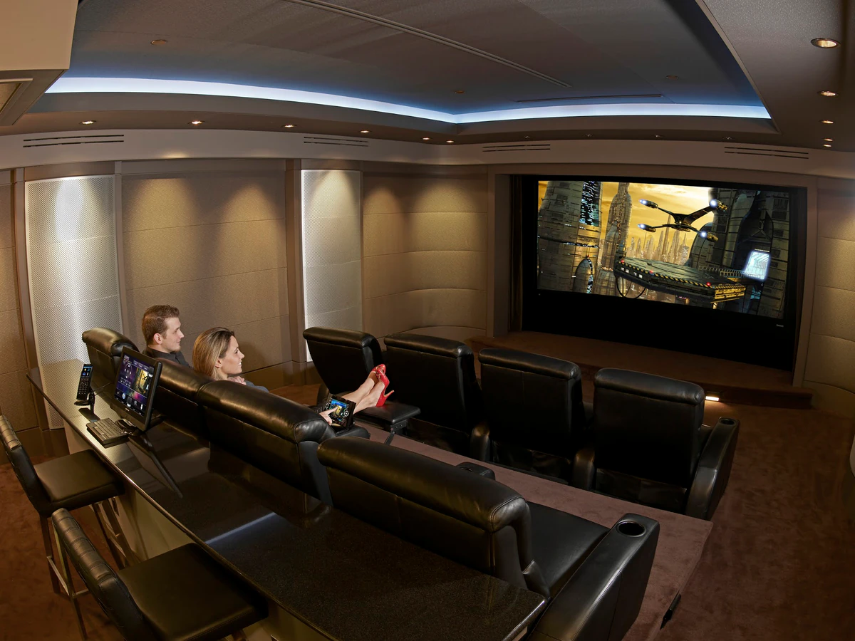 Bam's Complete A/V home theater installation photo 3 in Lubbock, TX