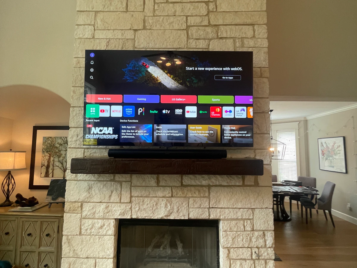 Bat City TV home theater installation photo 3 in Austin, TX