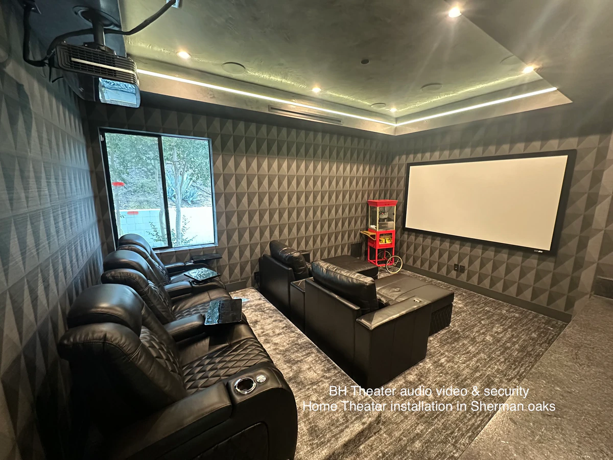 BH Theater Audio & Video & Security / Home Theater Installation Service home theater installation photo 4 in Sherman Oaks, CA