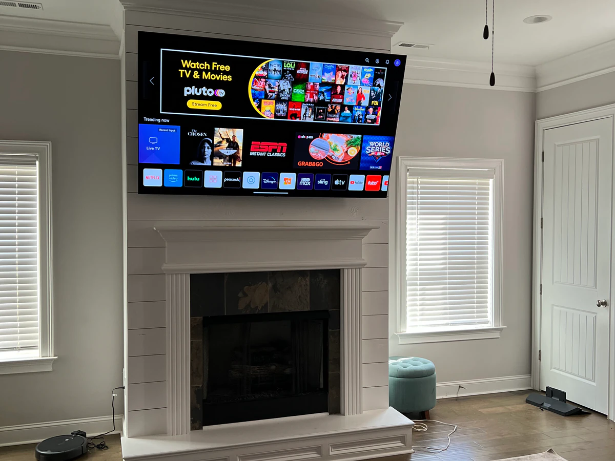 Blue Barrier Tv Install LLC - Tv Mounting home cinema installation photo 2 in Huntsville, AL