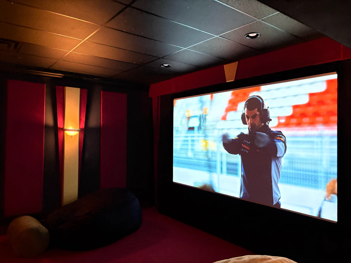 Blue Grass Home Entertainment home theater installation photo 3 in Lexington, KY