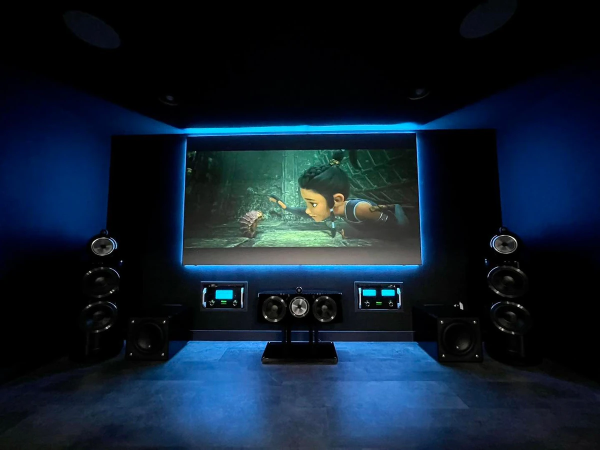 Blue Hawk Audio & Video Black Hills home theater installation photo 2 in Deadwood, SD