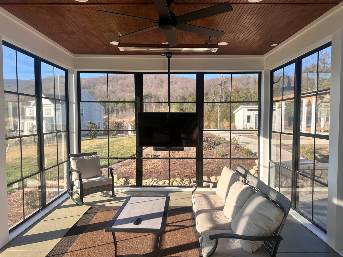 Blue Ridge Audio Video home cinema installation photo 3 in Wingina, VA