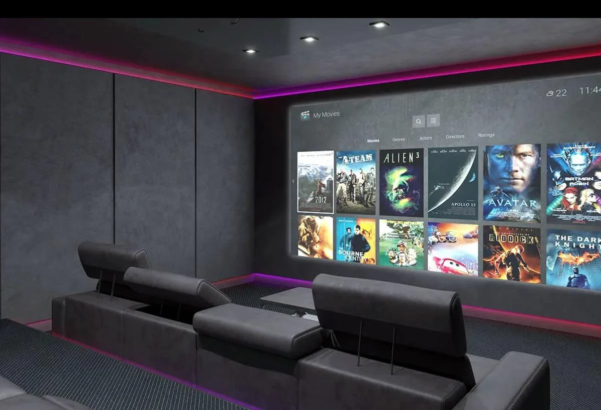 Bravo AV Home Theater and Home Automation NJ home theater installation photo 2 in Bernardsville, NJ