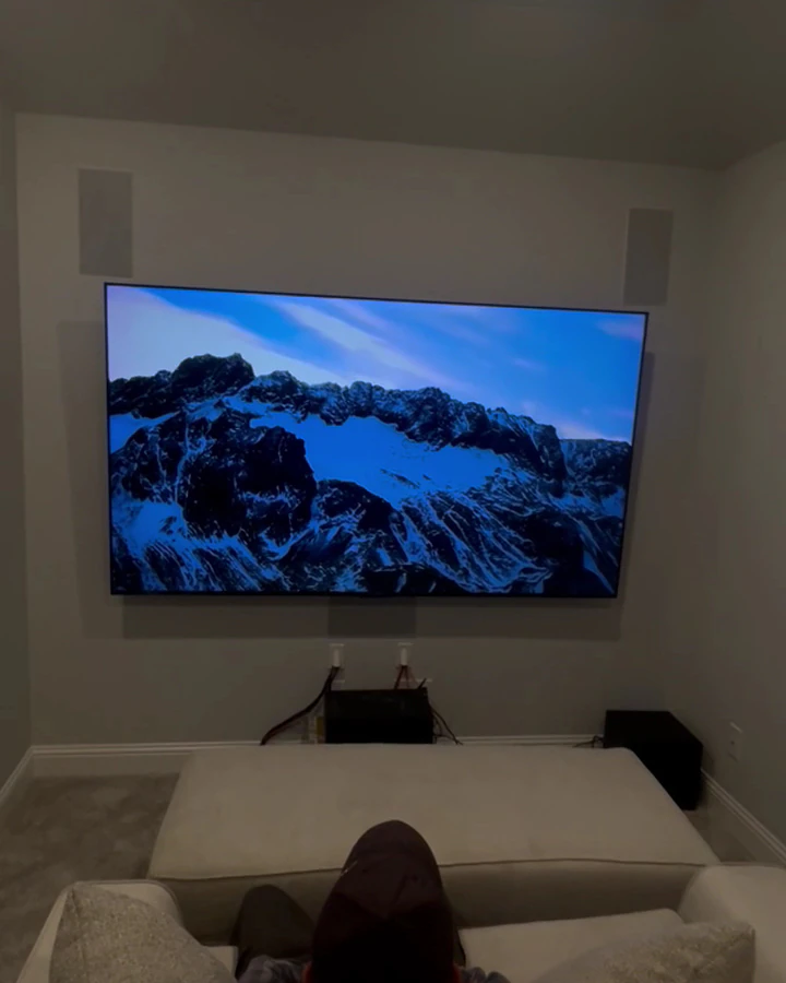Bright TV Mounting & Home Services home cinema installation photo 2 in McKinney, TX