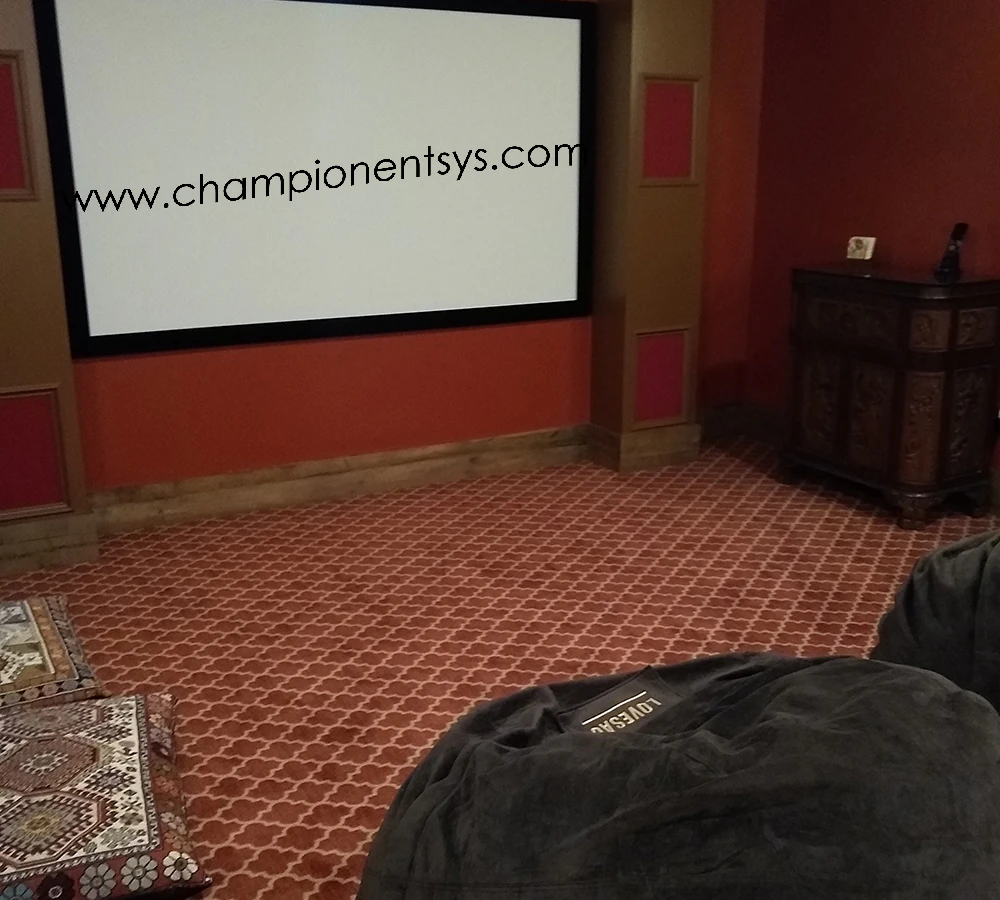 Champion Audio & Video Services home cinema installation photo 2 in Baltimore, MD