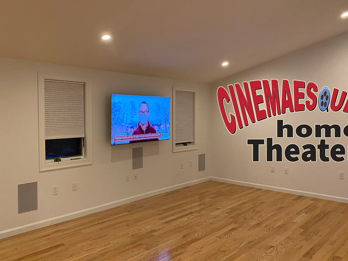 Cinemaesque Home Theater home theater installation photo 4 in Madison, NH