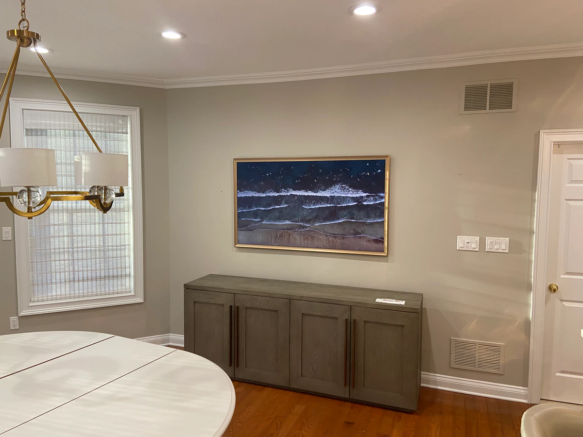 Custom Audio and Video Solutions home cinema installation photo 4 in Wall Township, NJ