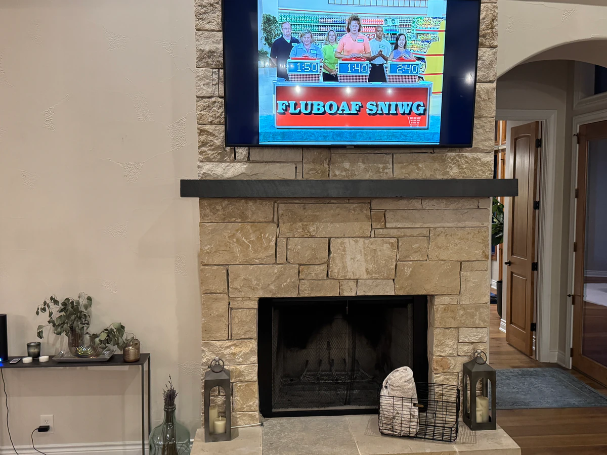 Cyber TV Mounting & More home theater installation photo 2 in Austin, TX