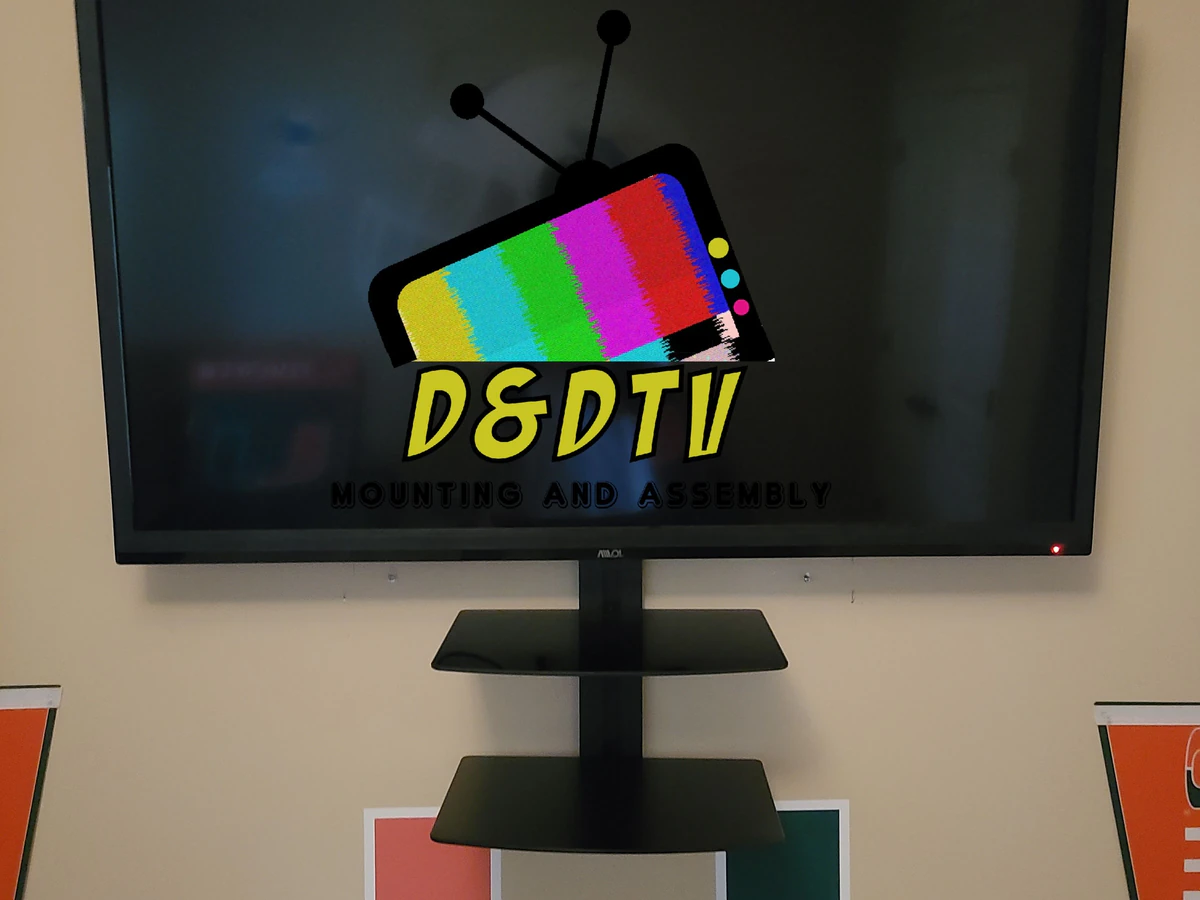 D&D Tv Mounting and Assembly home cinema installation photo 4 in Augusta-Richmond County, GA