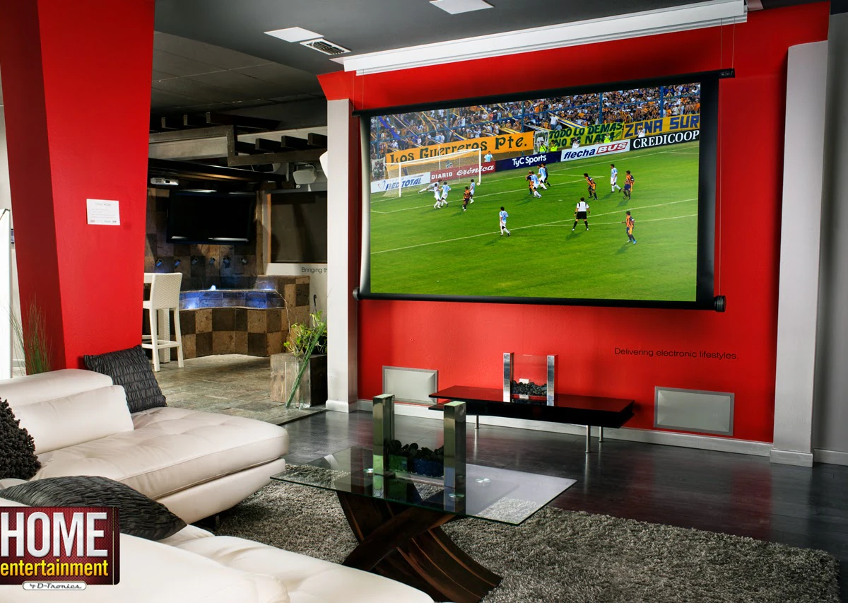 D-Tronics Home & Business home theater installation photo 2 in McAllen, TX