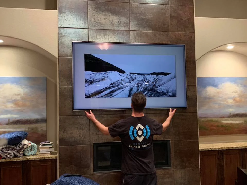 Denver Sight and Sound home cinema installation photo 2 in Castle Pines, CO