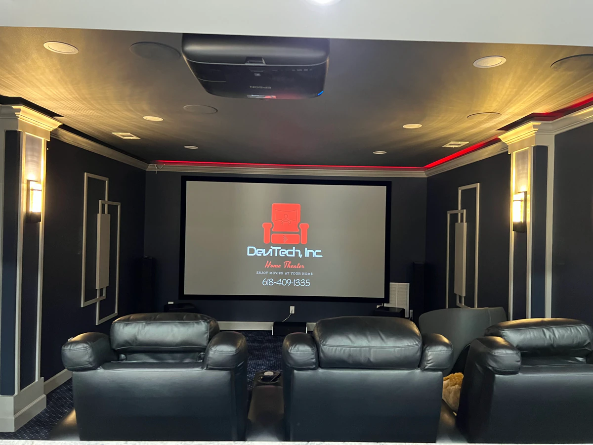 DeviTech Audio Video home theater installation photo 3 in Cumming, GA