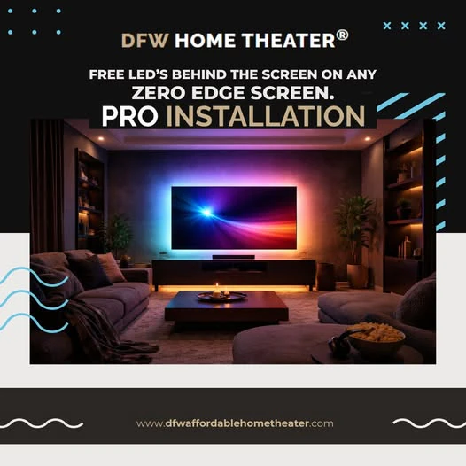 DFW Home Theater LLC home theater installation photo 3 in Pilot Point, TX