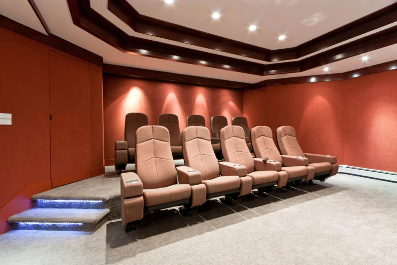DH Audio and Home Theater home cinema installation photo 2 in Parsippany, NJ