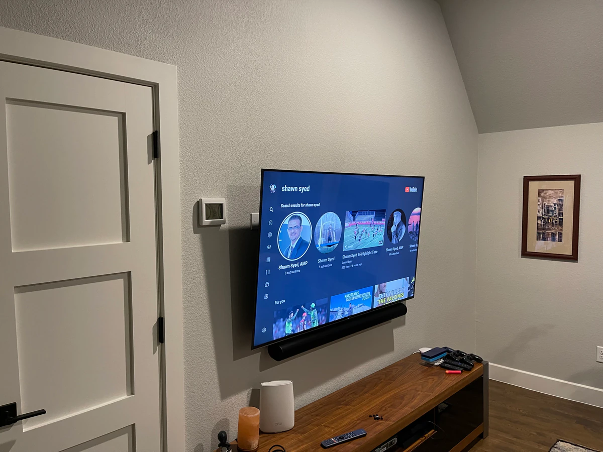 Divine Audio Visual home theater installation photo 4 in Frisco, TX