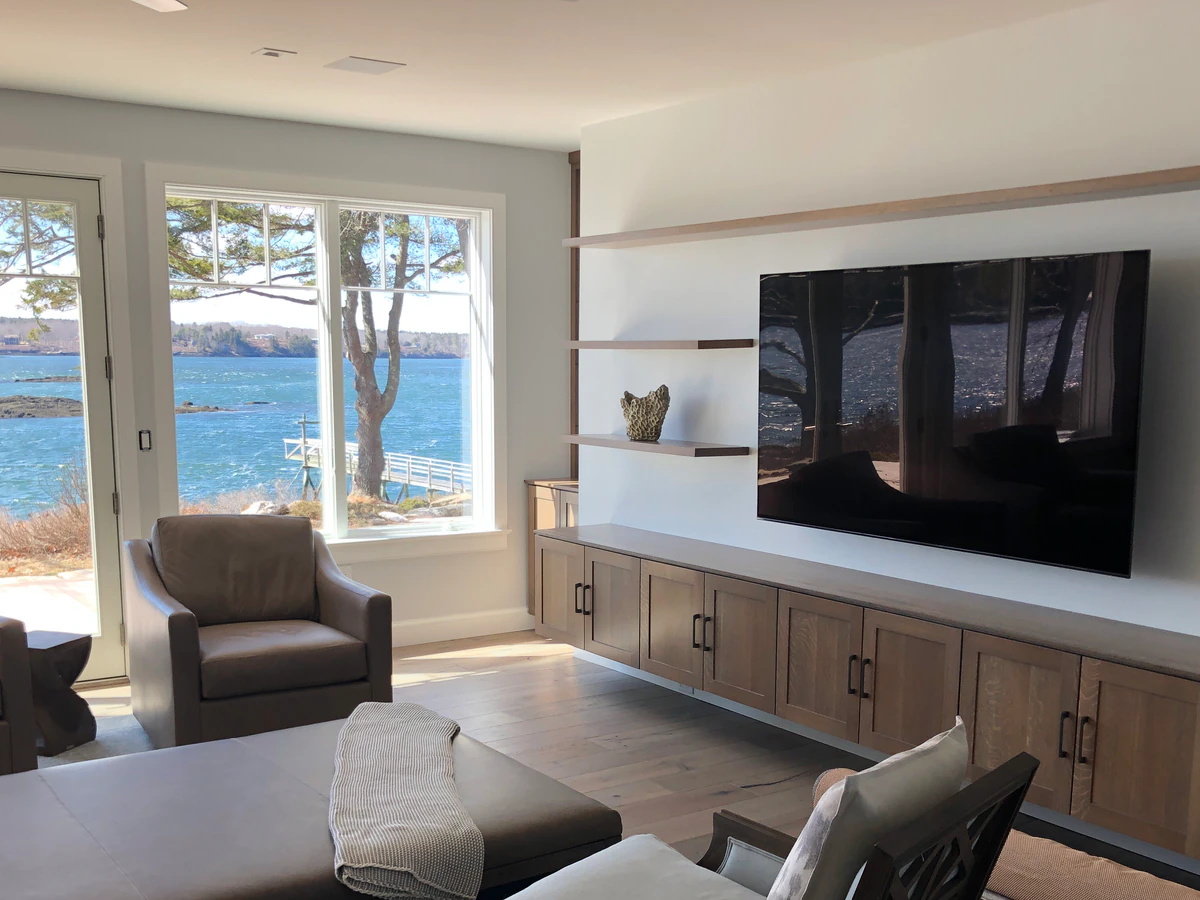 Downeast Audio Video • Custom Home Theater home theater installation photo 2 in Topsham, ME