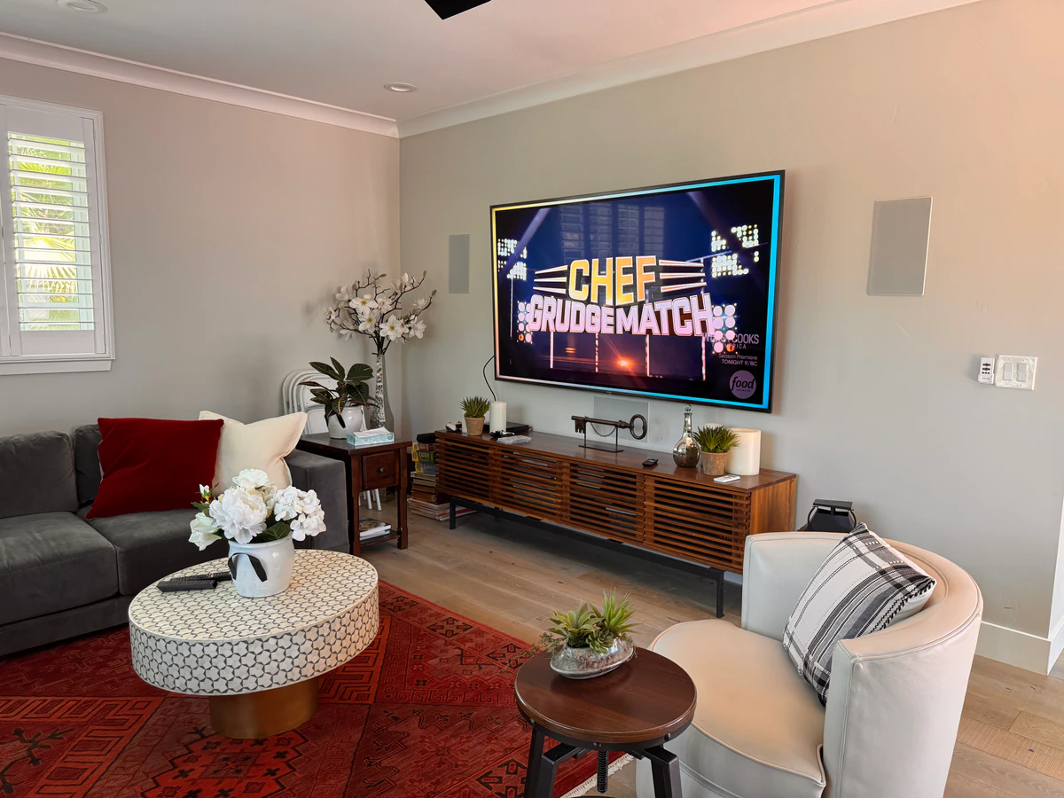 Dream Home Entertainment home cinema installation photo 3 in Lincoln, CA