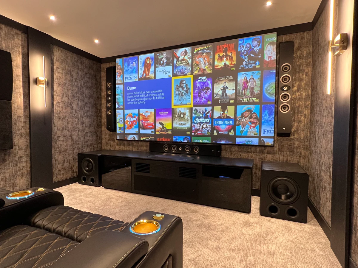 Dreamedia Home Theater home theater installation photo 3 in Megargel, TX