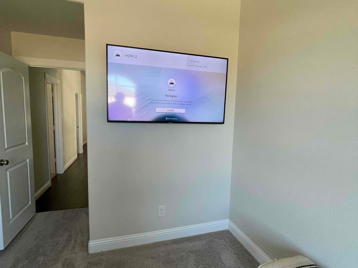 DTV MOUNTING, LLC home cinema installation photo 4 in Dallas, TX