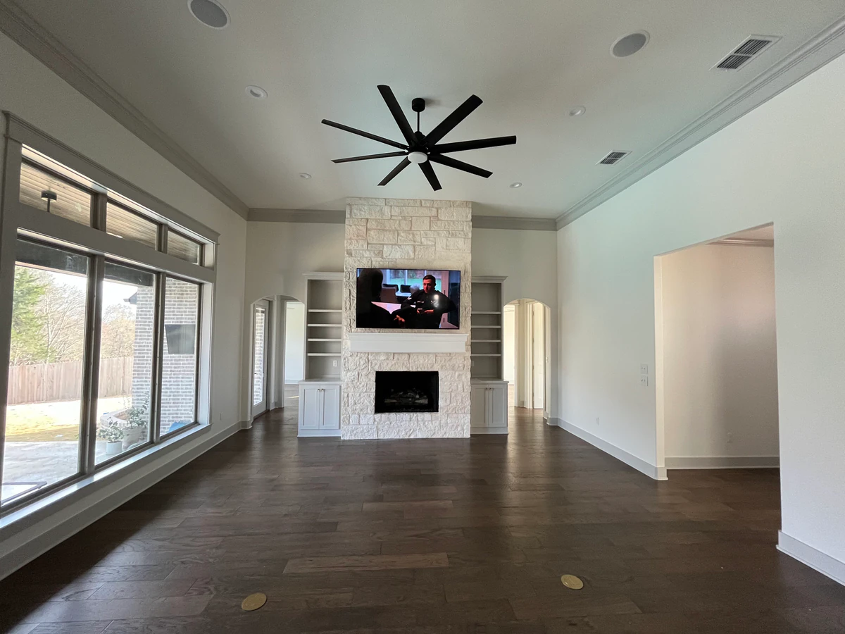 East Texas Audio home cinema installation photo 2 in Tyler, TX