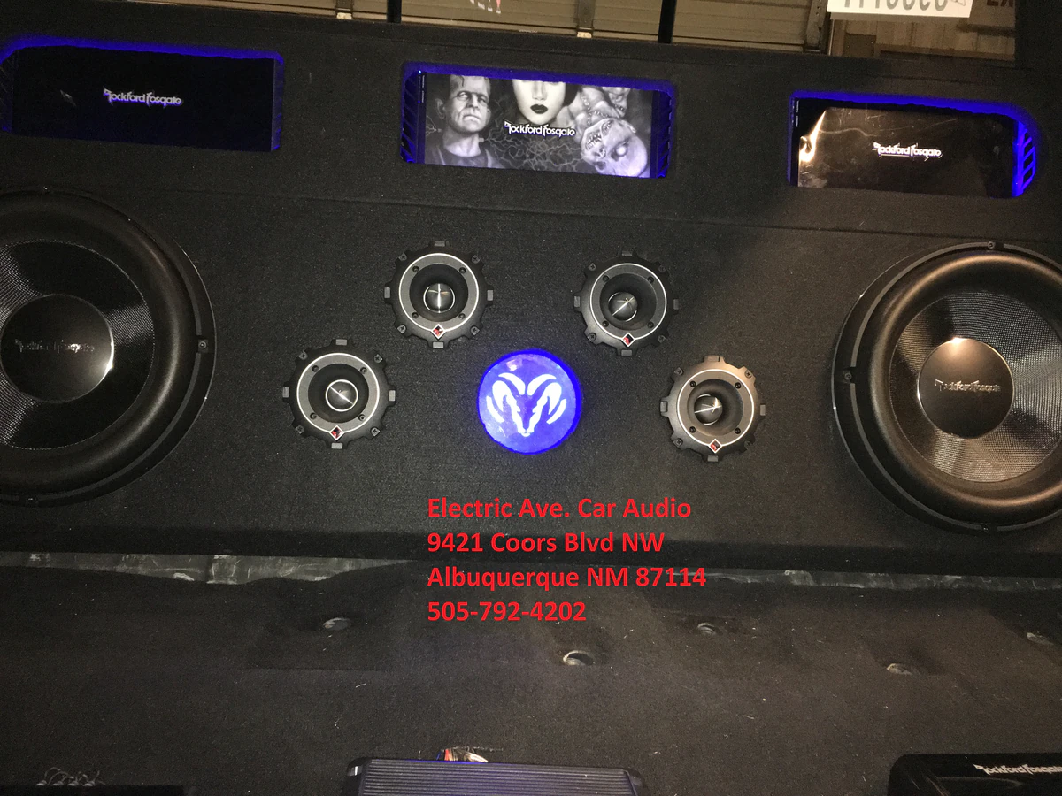 Electric Avenue car audio installation photo 3 in Albuquerque, NM