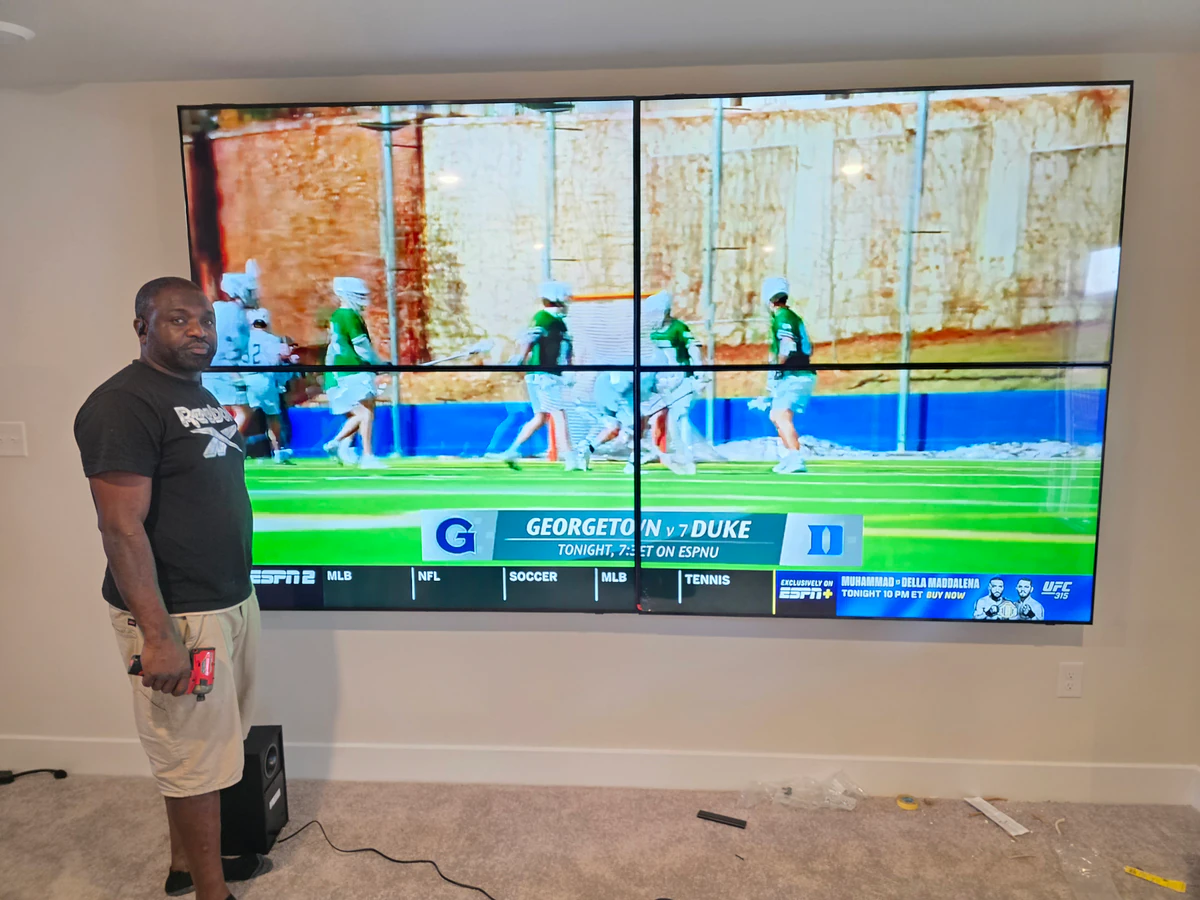 Ellisson TV Mounting & Electrical Services home cinema installation photo 3 in Baltimore, MD