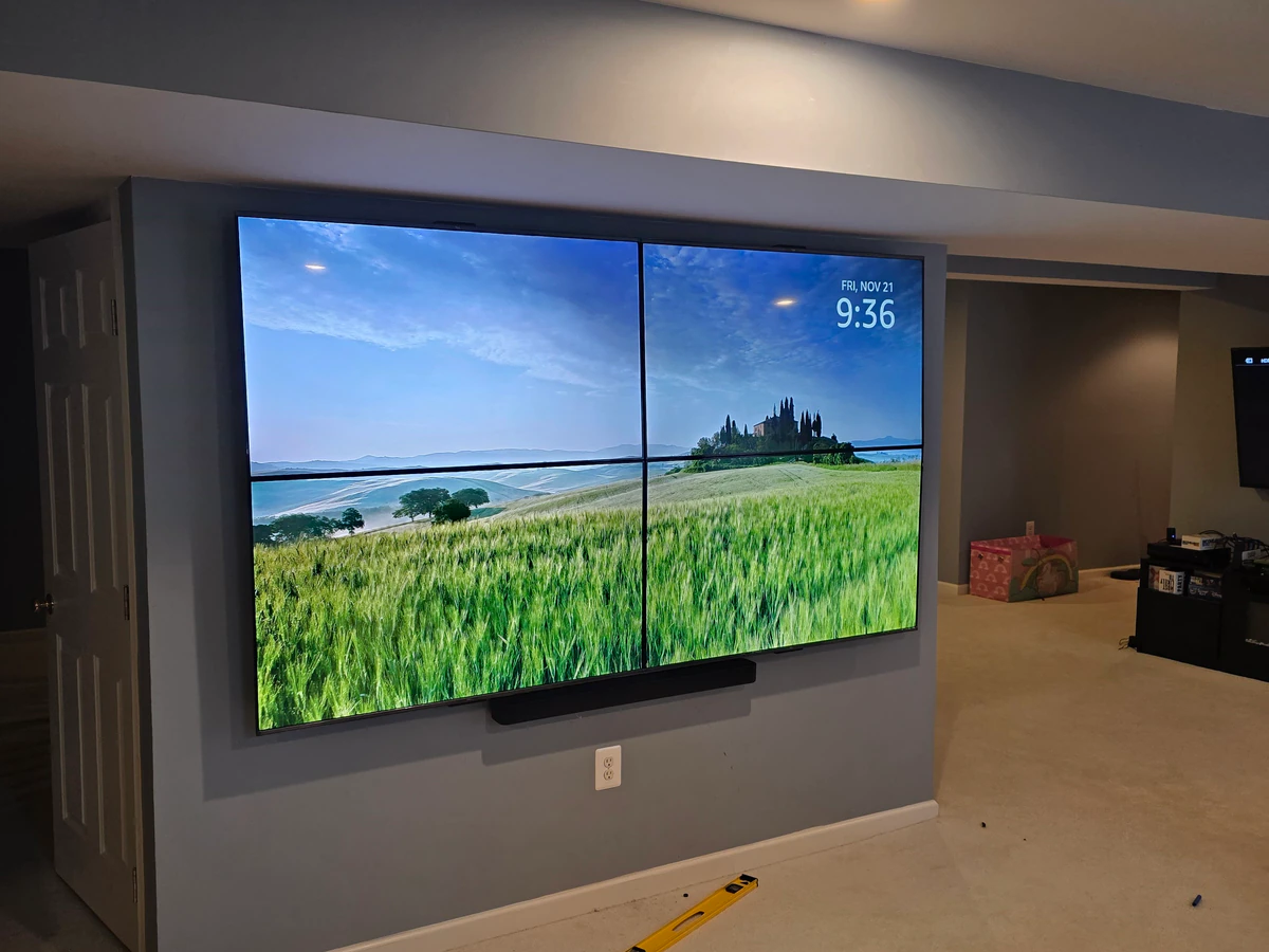 Ellisson tv mounting and electrical services home cinema installation photo 4 in Baltimore, MD